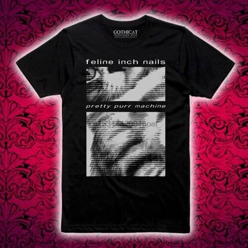 Feline Inch Nails T shirt