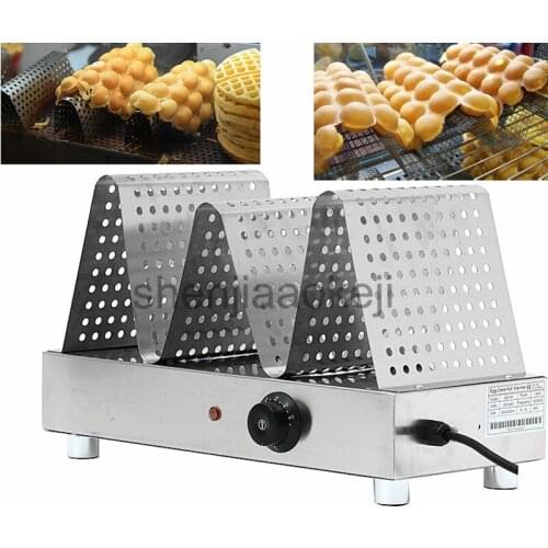 Stainless Steel Commercial Waffle Cake Warmer Household Electric Egg Waffle Warming machine preserve heat showcase