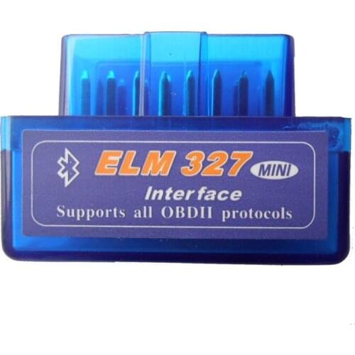 Mini ELM327 V1.5 OBD2 Bluetooth Car Auto Diagnostic Interface Scanner for Android ELM327 support TORQUE software free shipping