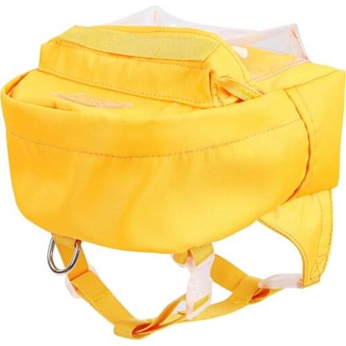 Fashion Dog Self Backpack Small Pet Harness Mini Carrier Back Pack Pocket Saddle Bags Puppy Bag