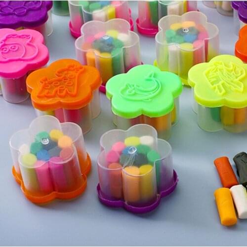 Colors Pack DIY Colorful Clay Children Plasticene Hand-Made Early Educational Toys Kids Imagination