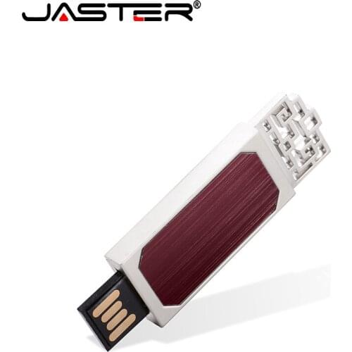 JASTER new Chinese style metal 2.0 hot-selling style, easy to carry, mini strip, beautiful 4GB 8GB 16GB 32GB 64GB pen drive
