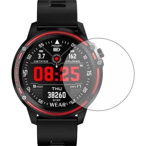 3pcs Clear Transparent Protective Film Guard For Hold mi Greentiger L8 Smart Watch Screen Protector Cover Smartwatch Protection