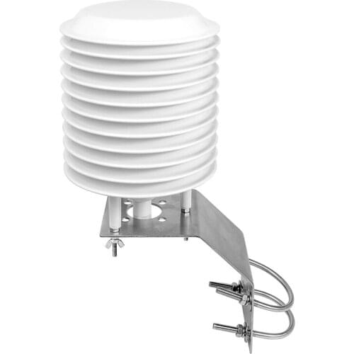RK330-01 Outside Online Air Temperature Humidity Sensor RS485 Output With Solar Radiation Shield