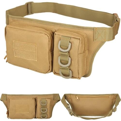 Men Casual Fanny Waist Pack High Quality Mountaineering Sport Waist Belt New Tactical Bag Military Pouch Pocket for Hunting