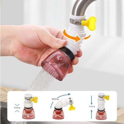 1pcs Faucet Aerators 360 Degree Rotatable Spray Head Tap Faucet Filter Nozzle for Bathroom Kitchen Water Saver Home Accessories
