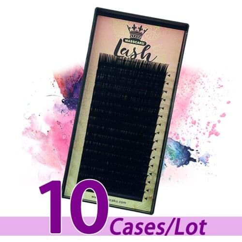 10case/lot Manufacturer vendor real faux mink classic eyelashes custom color packaging lashes case mink eyelashes with tweezers
