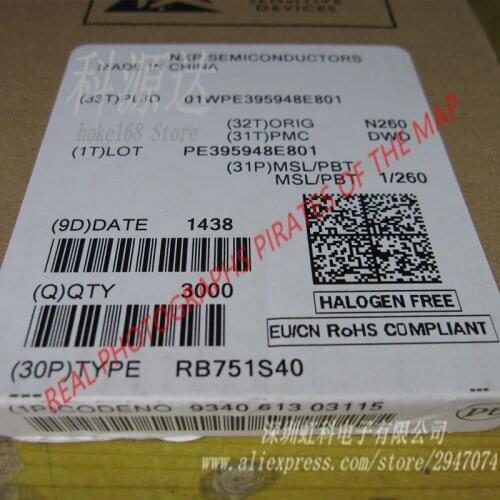 100pcs/lot RB751S40 SOD-523 RB751S-40 RB751 In Stock