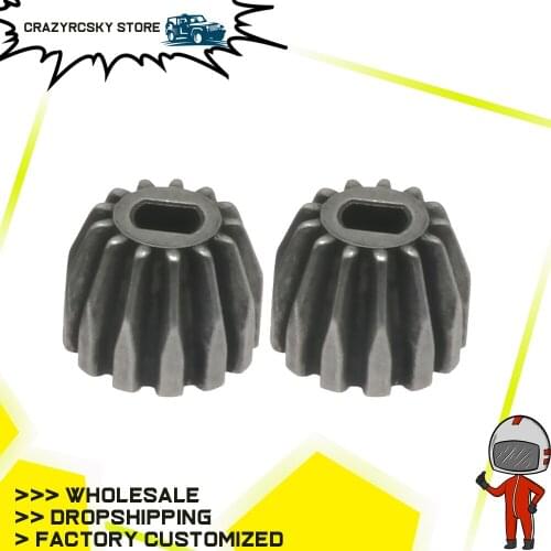 2pcs Metal Differential Drive Gear For Rc Hobby Model Car 1-10 Vrx Octane Vetta Karoo Ftx Outlaw Upgraded Hop-Up Parts