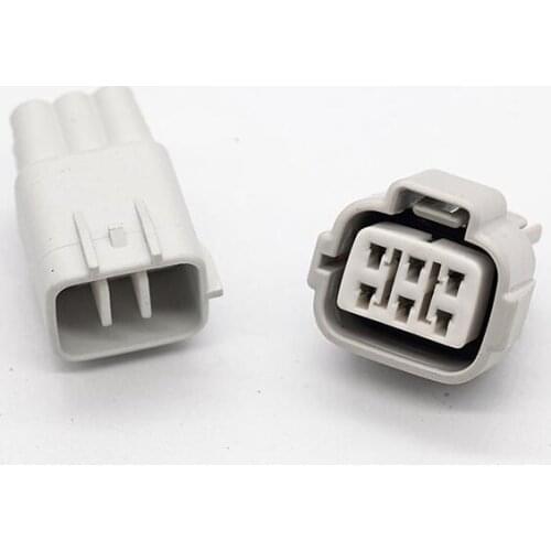 6 Pin/Way Female And Male Accelerator Pedal Wire Harness Connector Common Rail Sensor Plug For Toyota 6188-0175 90980-11194