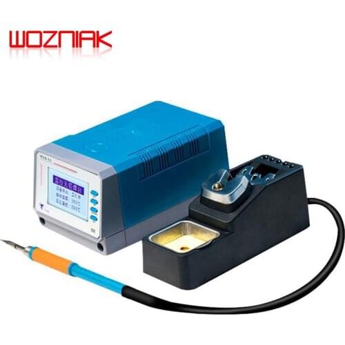 LEISTO T12-11 75W 110V 220V Lead-Free Soldering Station Digital Welding Station For Phone IPad Table PCB Mainboard Repair