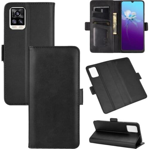 Case For vivo V20 Leather Wallet Flip Cover Vintage Magnet Phone Case For vivo V20 Coque