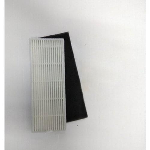 HEPA Filter Side Brush Rag Spare Kits for ILIFE A8 Vacuum Cleaner Replacement Dust Filters Side Brushes Cleaning Parts