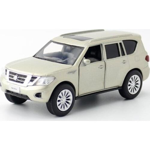 Hot 1:36 alloy pull back Patrol SUV sports car model,high simulation 2 open door car toy.Childrens gift toys,free shipping