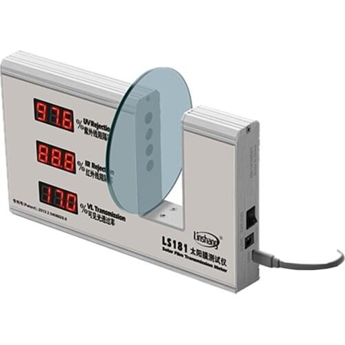 LS181 Solar Film Transmission Meter UV And IR Rejection Meter Self-calibration Simultaneously