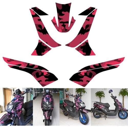Motorcycle Graphic Background Sticker Decals Stickers Graphics For Yamaha Zuma 125 BWS 125 YW125 2015-2020 2016 2017 2018 2019
