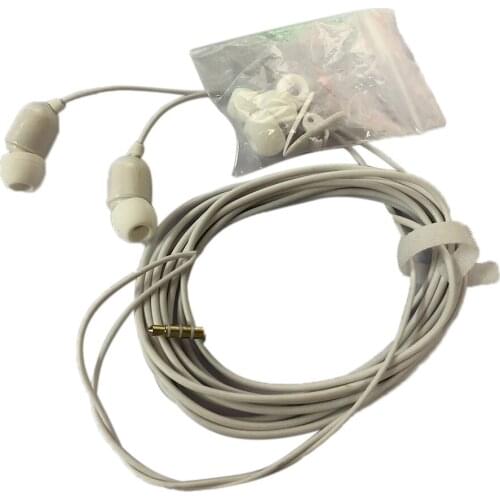 In-Ear Headphones Headset with Microphone Wired Earphone 3 Meters Long In-Ear Earbuds with Volume Controller