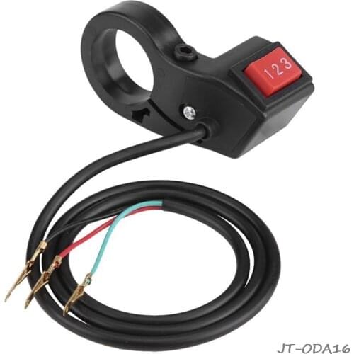 New 22mm 7/8in Electric 3 Speed Module Handlebar Switch Shift for Motorcycle Scooter Motorcycle Switch