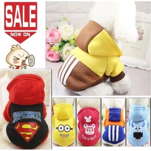Pets Clothes Winter Coats Warm Hoodies Dog Clothes Clothing for Dogs Chihuahua Clothes Coats Soft Pet Clothes for French Bulldog