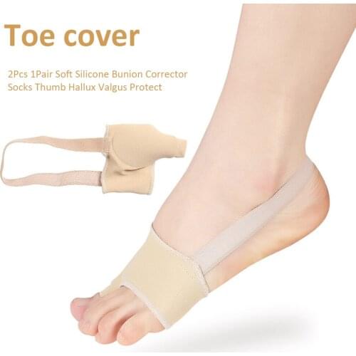 Bunion Corrector Gel Pad Pain Relief Friction Reduction Hallux Valgus Protector Guard Toe Separator Orthopedic Straightener