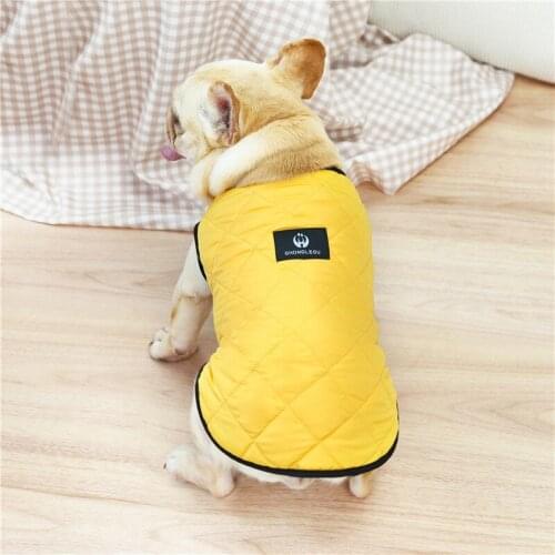 Dog Coat Jacket Winter Pet Outfit Garment Cat Puppy Yorkshire Shih Tzu Maltese Pomeranian Poodle Bichon Clothes Vest