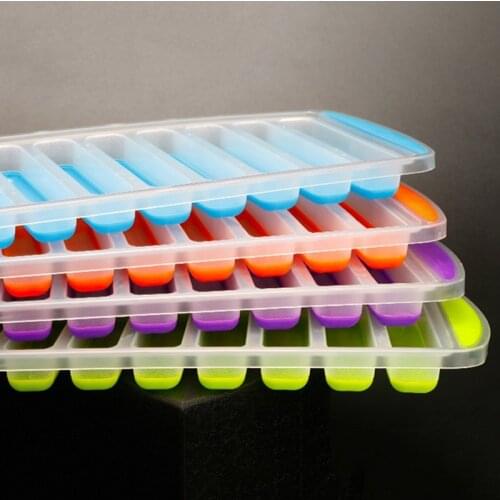 Fits For Water Bottle Ice Cream Pudding Maker Mold Bar Kitchen Tool 1Pcs Summer Artifact Silicone Ice Cube Tray Mold