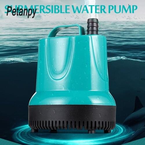 7/15/20/25/35/55/95W Submersible Water Pump 550-4500L/H 220-240V Aquarium Fish Pond Tank Spout Marin Temperature Control Clean