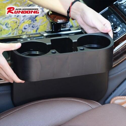 Rundong car in-car storage rack water cup holder mobile phone holder slot storage box r151-1