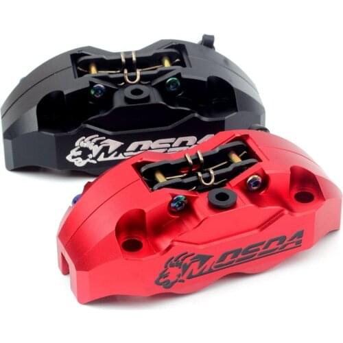 Motorcycle Brake Caliper Brake Pump 82mm Mounting 4 Piston Radial For Yamaha Kawasaki Scooter Rsz Jog Force Dirt Bike Modify