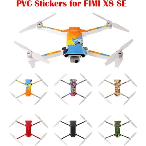 PVC Waterproof Sticker for Fimi X8 SE Drone Body Shell Protection Skin Quadcopter Camera Drone Accessories