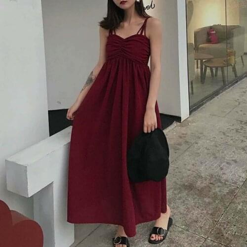 Bella Philosophy Women Summer Sexy Spaghetti Strap Dress Vintage Backless Female Boho Dress Casual Holiday Lady Retro Vestidos