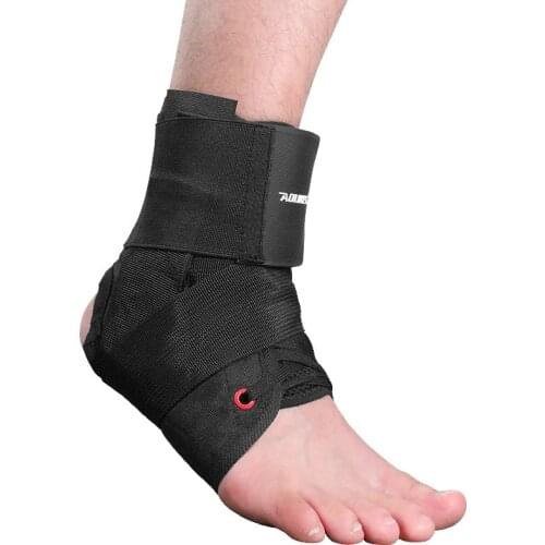 1 pcs Adjustable Bandage Sports Foot Anklet Wrap Ankle Brace Support Elastic Splint for Guard Sprains Injury Protector
