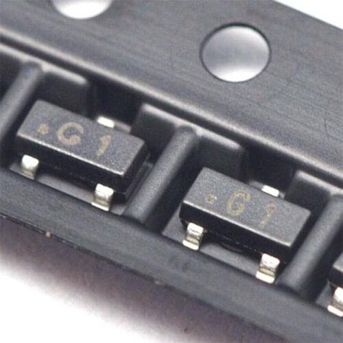 100pcs MMBT5551 2N5551 G1 SOT-23 Transistor