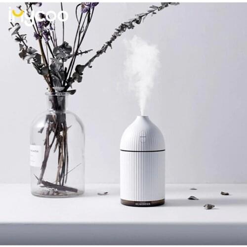300ML USB Air Humidifier Essential Oil Diffuser Home Aromatherapy Atomizer Ultrasonic Air Humidifier Mist Maker with LED Light