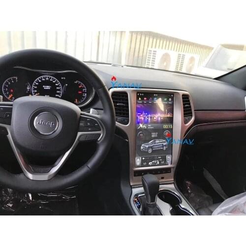 Android Car Multimedia Radio Dvd Player For JEEP Grand Cherokee 2011-2019 Vertical Screen Tesla Car GPS Navigation Radio Player