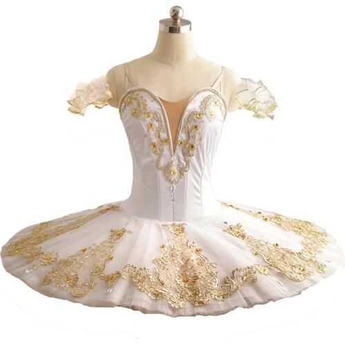 White professional ballet nutcracker Clara nutcracker costume Fairy the Golden Vine performance professional classical 0175