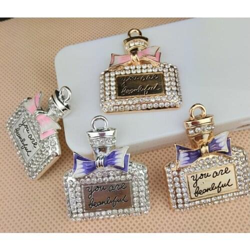 Free Shipping Wholesale 20pcs/lot 38X46mm Rhinestone Flatback Button For Hair Flower Wedding Invitation TCHL100