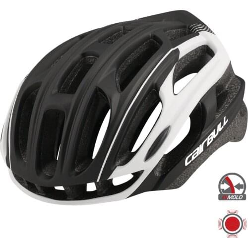 CAIRBULL 4D PLUS Road Bicycle Helmet Cascos Bicicleta with Tail Light Night Ultralight PC Riding Helmet MTB Bike Racing Helmet