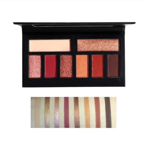 KIFONI 8 Colors Palette Matte Eyeshadow Long Lasting Waterproof Nude Shimmer Eye shadow Glitter Palette Make Up Beauty Set T1555