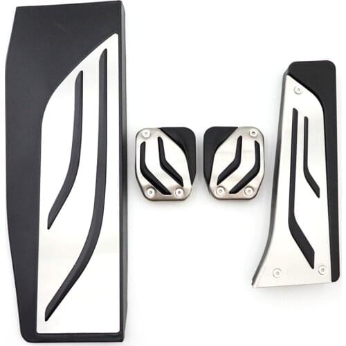 Stainless Steel Accelerator Gas Brake Footrest Pedal Pad For BMW F30 F31 316i 318d 320i 328i 335i F20 F21 New 1 /3 series