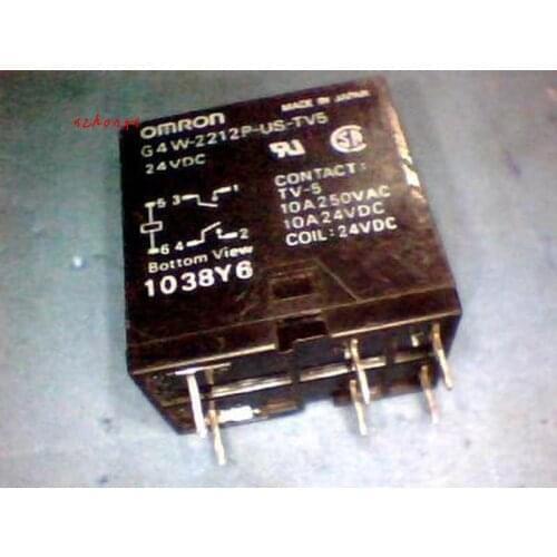 Relay G4W-2212P-US-TV5 24VDC G4W-2212P-US-TV5 12VDC 6 feet