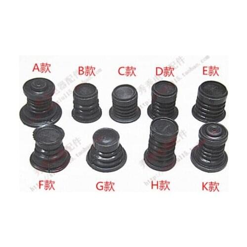 Washing machine rubber plug type A