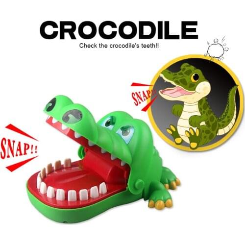 Gags Practical Jokes toy Crocodile dentist parent-child funny game Family interactive toy Gifts For boy girl Kids children