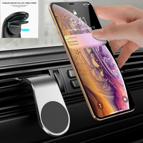 Magnetic Universal Car Air Vent Mount Holder Stand Cradle for Mobile Phone GPS