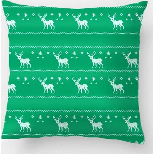 Ugly Christmas Sweater - Green Throw Pillow Case Decorative Cushion Cover Pillowcase Customize Gift By Lvsure For Car Sofa Seat
