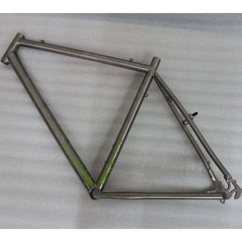 Custom titanium CYC bike frame, storage titanium bicycle frame for CYC, Chinese titanium bike frame in wholesale