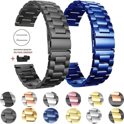 20mm 22 For Samsung Gear S3 s2 sport Classic galaxy active 40mm 44mm Band huami amazfit gtr bip strap huawei watch gt 2 42 46mm