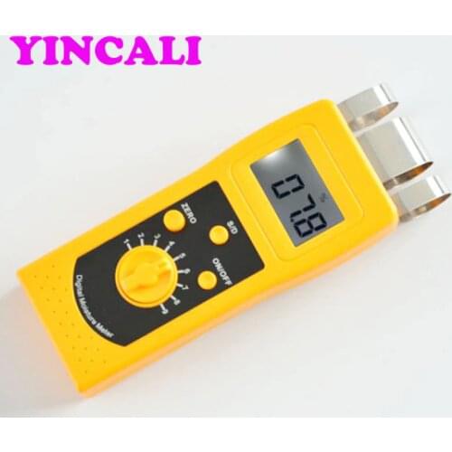High Accuracy Digital Wood Moisture Meter DM200W Measuring range 0%-80% Portable Moisture Instrument Timber Moisture Tester