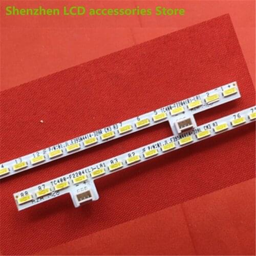 FOR S40 Air TC400-F2204(L)/(R)-LA1 JL.E395N4414-32AR JL.E395N4414-32AL 88LED 438MM 100%new LCD TV backlight bar left + right
