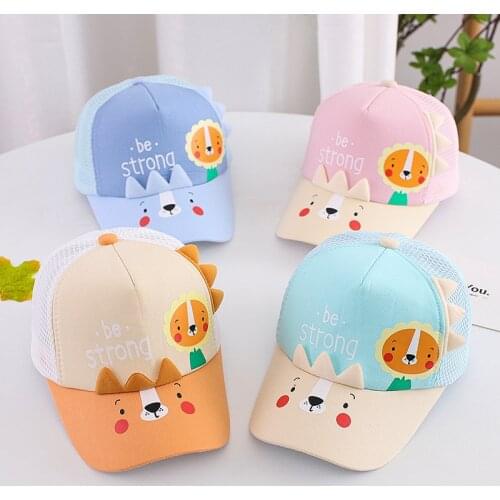 Doitbest 2021 Mesh Children Baseball Cap summer Hip Hop Sun-flowers kids sun Hats Boys Girls Caps child snapback Hat gorras